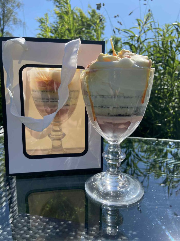 Dessert Vanilla Candle – Soy Wax Gift