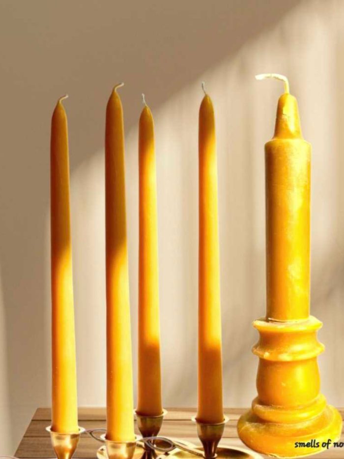 Rustic Taper Candles Gift Set